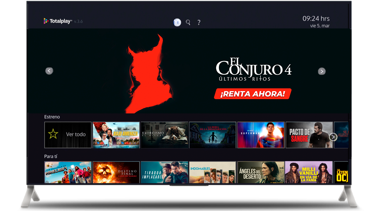 Estrenos para todos
